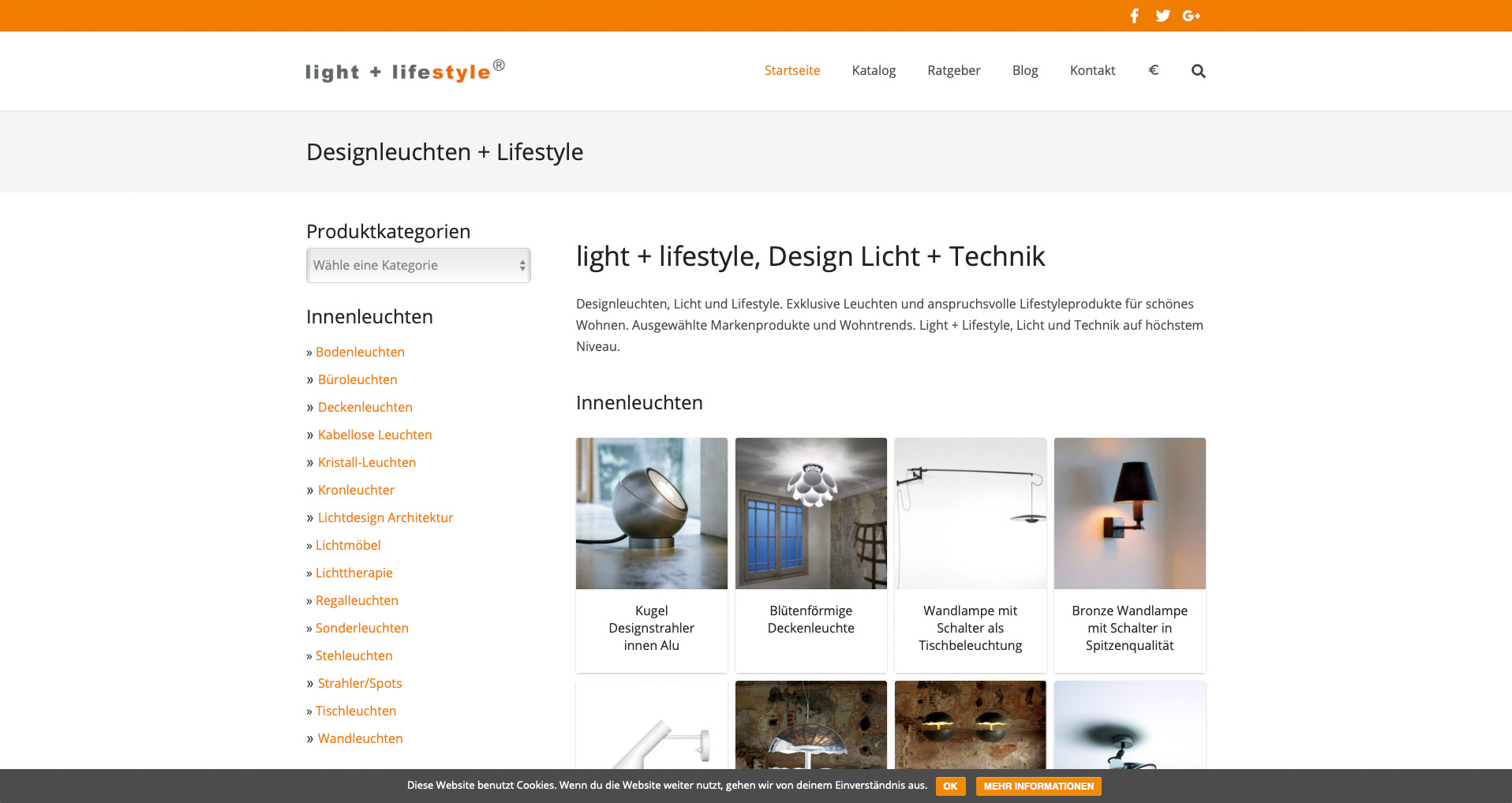 P1XEL - WordPress & WooCommerce Onlineshop für Design Beleuchtung - Light & Lifestyle